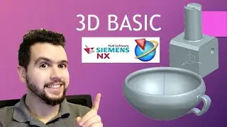 #012 Modelagem 3D com Siemens NX - Básico