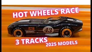 ГОНКА HOT WHEELS - 3 ТРАССЫ - МОДЕЛИ 2025 ГОДА