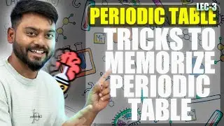 🎯 Periodic Table Tricks I Identification of Period, Groups & Block I IUPAC Nomenclature of Elements