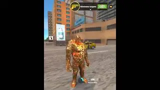 Rope Hero Vice Town (stone giant fight army man) rubber and stone giant man #shortsfeed