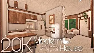 BLOXBURG: 20K MODERN ROLEPLAY HOUSE | NO-GAMEPASS