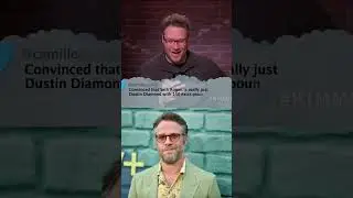 Seth Rogen laughs to mean tweets