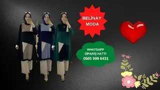 ŞAHANE !!! TESETT&Uuml;R PANTOLONLU TAKIMLAR - BELİNAY MODA - TESETT&Uuml;R