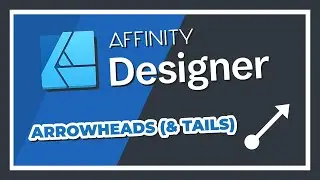 Affinity Designer Tutorial - Arrowheads and tails
