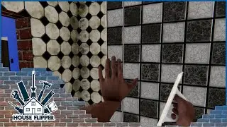 Tile walls in House Flipper Game!
