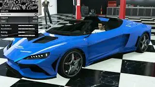 GTA 5 - Past DLC Vehicle Customization - Pegassi Zorrusso (Italdesign Zerouno Duerta)