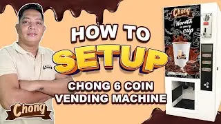 Chong 6 Coin Vending Machine : How to setup your Vending Machine for the First Time