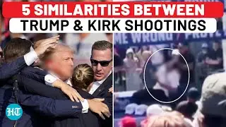Five Similarities Between Trump Assassination Bid & Charlie Kirk Fatal Shooting| Utah| Butler