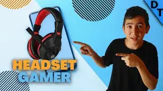 HEADSET GAMER Scorpion h8321P-UNBOXING E REVIEW