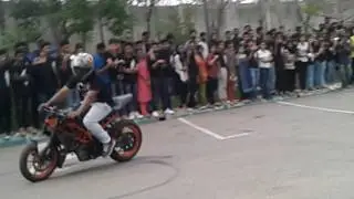 My alliance college byke stunt