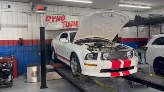 Paxton supercharged non intercooled 06 mustang gt with frpp cams dyno results