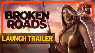Broken Roads - Nintendo Switch Launch Trailer | Post-Apocalyptic CRPG