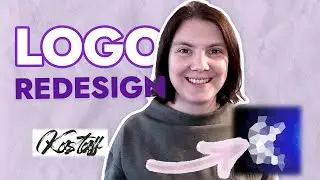 My First Real Visual Identity Project for a Client! Redesigning a Tech Channels Logo! How Did I Do?