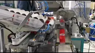 Automatic Paper Tube Feeding Water-based Glue Labeling Machine with Cutting Function for Paper Cans