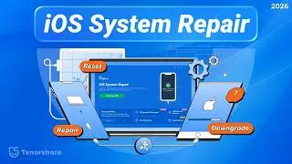 2026 Best iOS System Repair Tool -Tenorshare ReiBoot | Fix ALL iOS issues Easily without Data Loss