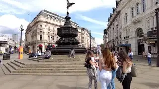 Central London Walk | Piccadilly Circus to Covent Garden - September 2021 [4K]