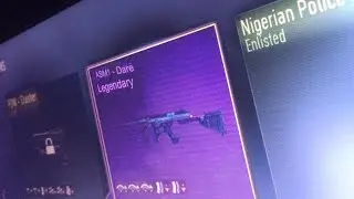 LEGENDARY ASM1 GLITCH! NEW Legendary Weapon Leaked! (Legendary Guns COD AW)