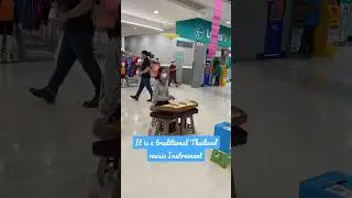Watch this Beautiful Thai girl playing the Musical Instrument Khim. #Thaigirl #musician #Thailand
