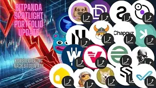 Bitpanda  Spotlight Portfolioupdate - Bitcoin f&auml;llt und Spotlights zieht es mit runter.