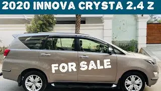Toyota Innova Crysta 2.4 Z Year 2020|Secondhand Car Sales In Hyderabad|brand Car Sales in Telangana