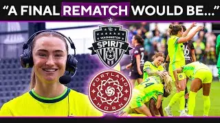 Washington Spirit vs. Portland Thorns NWSL Playoffs Semifinal MATCH REACTION | Attacking Third