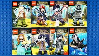 LEGO Pirates of the Caribbean Minifigures (knock-off) POGO 6038