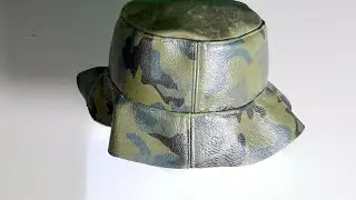 Sewing Genuine Leather Bucket Hat | Do's & Don'ts