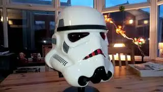 The Marvel Letraset stormtrooper helmet