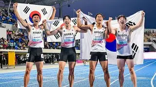 4x100m Men Final | 26th Asian Athletics Championships 2025 Gumi