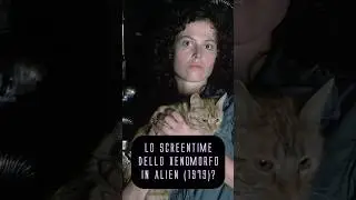 "Screentime dello Xenomorfo in Alien (1979)" #theunbounds #fantascienza #alien #cinema #film