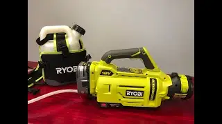 Ryobi 18V Electrostatic Backpack Sprayer Everything you need to know, Review part 1