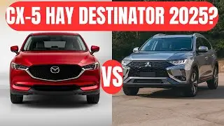 Chọn Mazda CX 5 hay Mitsubishi Destinator 2025 So sánh thiết kế, cốp, động cơ & giá dự kiến