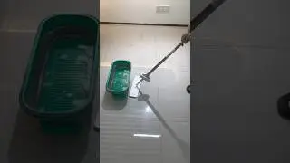 OEM/Wholesale &ndash; All-in-One Flat Mop with Squeegee &ndash; No Hand Washing, Lightweight Design#homecleaning