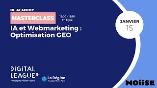 Masterclass IA et webmarketing - optimisation GEO