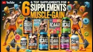 Get SWOLE! Top 6 Supplements to Supercharge Your MUSCLE GAINS