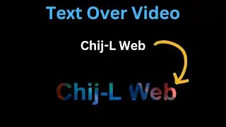 Text Over Video Animation using HTML & CSS