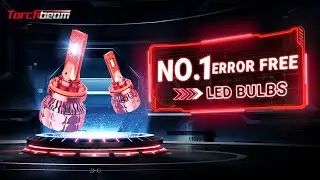 30000 LM Bright, 99% Error Free - Torchbeam T7 LED Headlights