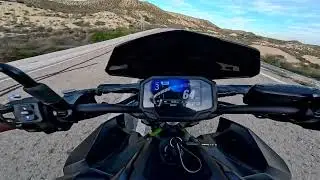 First time riding Z900 full 125CV as a 125cc rider (SCARY)