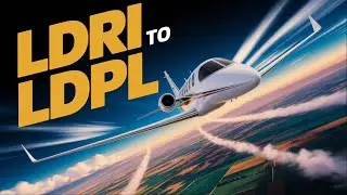 🛫 LDRI to LDPL | HondaJet | Real-World Weather | Microsoft Flight Simulator 2024