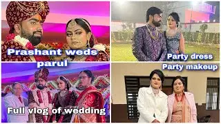 Wedding vlog | Prashant ki baraat | Prashant weds parul  | Shree mohan vlogs