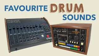 How I use these classic drum machine sounds!