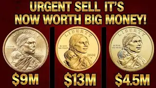 Gold One Dollar Coins Sacagawea, Presidential Dollars & Hidden Value Revealed! Sell It's Urgent Now!