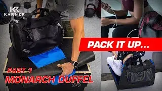 The Karner Monarch Duffel Bag Is The Perfect All-In-One Bag For Work, Gym, and Travel!