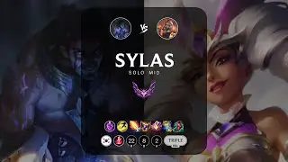 Sylas Mid vs Qiyana - KR Master Patch 14.8