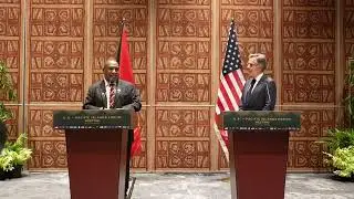 Blinken's joint press availability with Papua New Guinean Prime Minister James Marape 05.22.2023