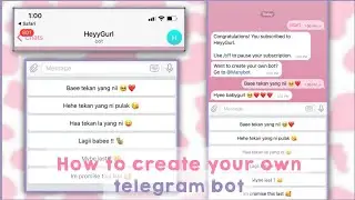 ➤ wish birthday guna bot je?! | tutorial buat bot telegram