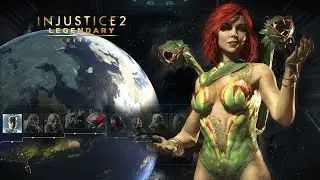 Injustice 2 Poison Ivy Master Battle Simulator Gameplay - No Commentary