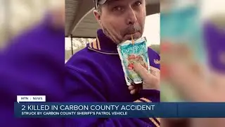 2 men struck and killed by Carbon County sheriff's patrol vehicle
