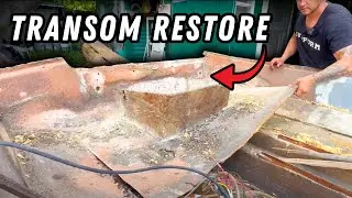 Transom Restoration | Boat Restoration Project Part 1