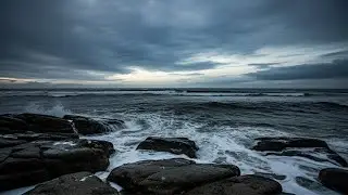 🌊 6 Hours Night Ocean Waves for Emotional Calm, Gentle Comfort, and Deep Restful Sleep 🌙